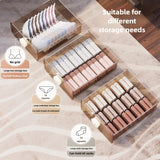 Transparent Drawer Organizer with Aromatherapy Handle – Stackable Divided Box for Socks, Underwear, and Lingerie Storage