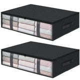 Under bed Storage Bag For Portable Foldable Quilt Bags Wardrobe Clothes Organizer Storage Box Dustproof Organizer Large Capacity