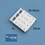 Adjustable Wardrobe Storage Shelves Clothing Closet Shelf Wall Mounted Rack for Bathroom Kitchen Cabinet Shelves Home Organizer