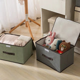 1-2Pcs Clothing Storage and Organization Sundries Organizer for Underwear Dustproof Non-woven Multi-function Foldable Box Home