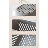 Plastic Hanging Basket Storage Bin Hanging Shower Caddy Organizer Basket with Hook for Pantry Bathroom Dorm Room