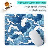 PC Small Keyboard Table Mats Mouse Pad Locking Edge Gabinete Mausepad Computer Mat Geometric Art Gaming Office Accessories Rug ﻿