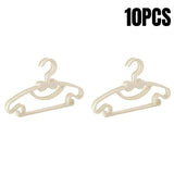 5-50Pcs Baby Hangers Plastic Kids Clothes Storage Hanger for Nursery Children Hangers Toddler Infant Portable Coats Home Rack
