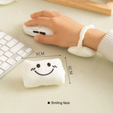 1 Pc Franky fleece mouse pad, wrist guard, and cute wrist pillow are perfect as gifts for office workers