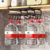 Kitchen Under Cabinet Basket Storage Shelf Cutting Board Rack Kitchen Closet Rack Under Desk Cabinet Office Bathroom Organizers