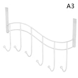 Heart-Shaped Door Behind Hook Storage Wall Hanging Clothes Hanger Hook Punch-free Hanger Bedroom Organizer Storage Accessories