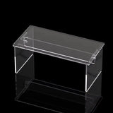 Transparent Acrylic Display Stand For Toys Model, Assembly Desktop Heightened Storage Shelf, Refrigerator Cabinet Layered
