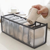 Underwear Drawer Organizer Storage Box Foldable Closet Organizers Drawer Divider Storage Boxes For Underpants Socks Bra