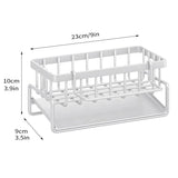 Sink Drain Rack Sponge Holder Sink Faucet Storage Soap Drainer Towel Rack Shelf Organizer Kitchen Accessories