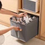 Multiple Lattices Shoes Storage Box Foldable Separated Shoes Box Large Capacity With Handle Shoe Dispenser Shoes Organizer