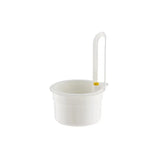 2IN1 Sink Drain Basket Faucet Hanging Filter Bag Adjustable Automatic Dumping Basket Sink Sponge Rack Kitchen Waste Collector