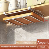 Kitchen Under Cabinet Basket Storage Shelf Cutting Board Rack Kitchen Closet Rack Under Desk Cabinet Office Bathroom Organizers
