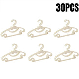 5-50Pcs Baby Hangers Plastic Kids Clothes Storage Hanger for Nursery Children Hangers Toddler Infant Portable Coats Home Rack