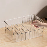 Countertop Condiment Rack Modular Kitchen Spice Organizer Box with Adjustable Dividers for Bottles/Jars 〔QTG329〕
