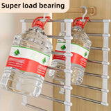 Multi functional pants rack, cloud ladder hanging, folding pants rack, stainless steel pants clip, multi-layer seamless storage
