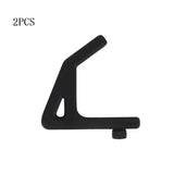 2pcs Universal Storage Hooks 10.3mm Hole Ideal for Shelf Organization and Space Saving