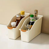 8 styles Plastic Under Sink Organizer with Wheels, Bottle Organization Bins Kitchen Cabinet Organizers Plastic Basket for Under