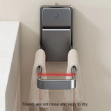 Foldable Towel Rack No Drill Suction Cup Towel Holder for Bathroom Kitchen Sink Hand Towel Storage for Bathroom Vanity Sink
