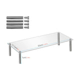 Acrylic Riser, Display Stand Clear Shelf for Cupcake Food Desserts Holder Cosmetic Products Decorator and Organizer