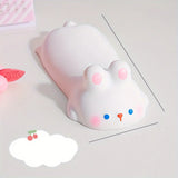 1pc Cute Wrist Rest, Support for Mouse Keyboard Computer Elbow Pad Arm Rest, for Desk, Kawaii, Office SuppliesPU Mouse Pad