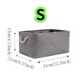 Large Capacity Clothing Sorting Box with Rope HandleCartoon Folding Linen Storage Basket for Toys Underwear Socks Organizer