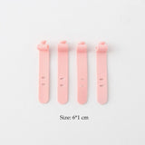MOHAMM 1 Piece Cute Cable Organizers Holder Clips for Desktop Cord Organizers Management Office Home