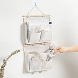 Wall Hanging Storage Caddy Bag,Over Door Hanging Storage Bags Wall Mount Hangable Organizer，File Magazine Waterproof Linen Room