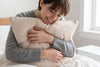 Shredded Latex Pillow for Sleeping - Adjustable Height, 100% Natural Latex Fill with Washable Cover